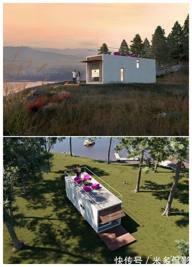 卫生间|夫妻俩自建45㎡小屋，像极了集装箱，进屋后我不敢嘲笑了
