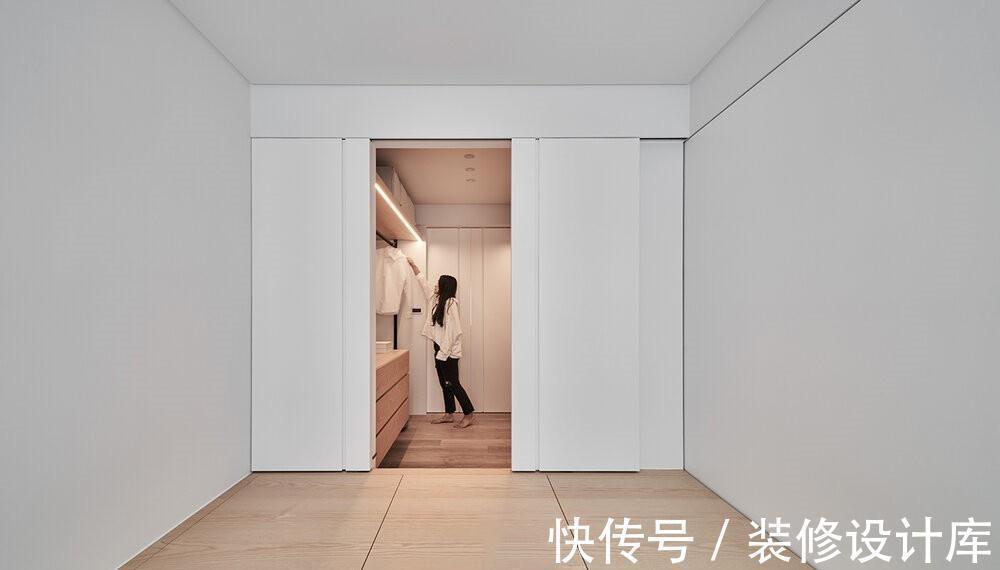 书房|这个三合一布局火了,利用榻榻米布局书房+衣帽间+休闲区,绝了