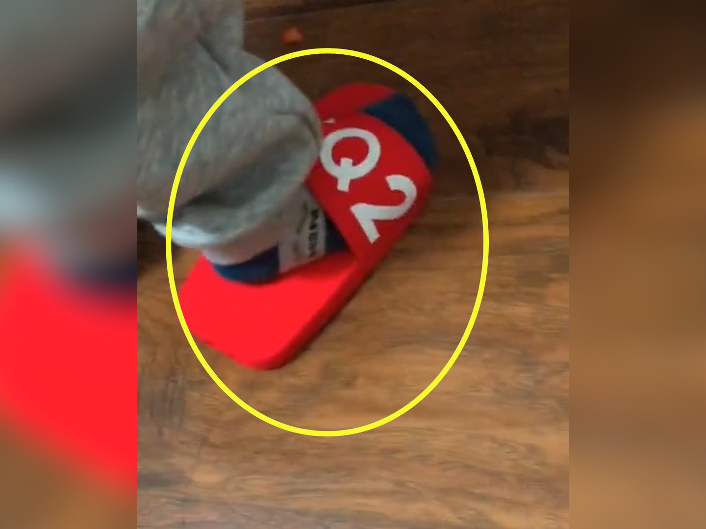 拖鞋|妈妈找了一天消失的手机,找到时哭笑不得,宝宝怪俺咯