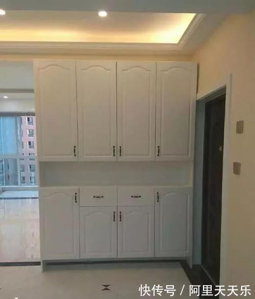 吊顶|装修三个月硬装完工,入户鞋柜最实用,电视墙实在漂亮,晒晒!