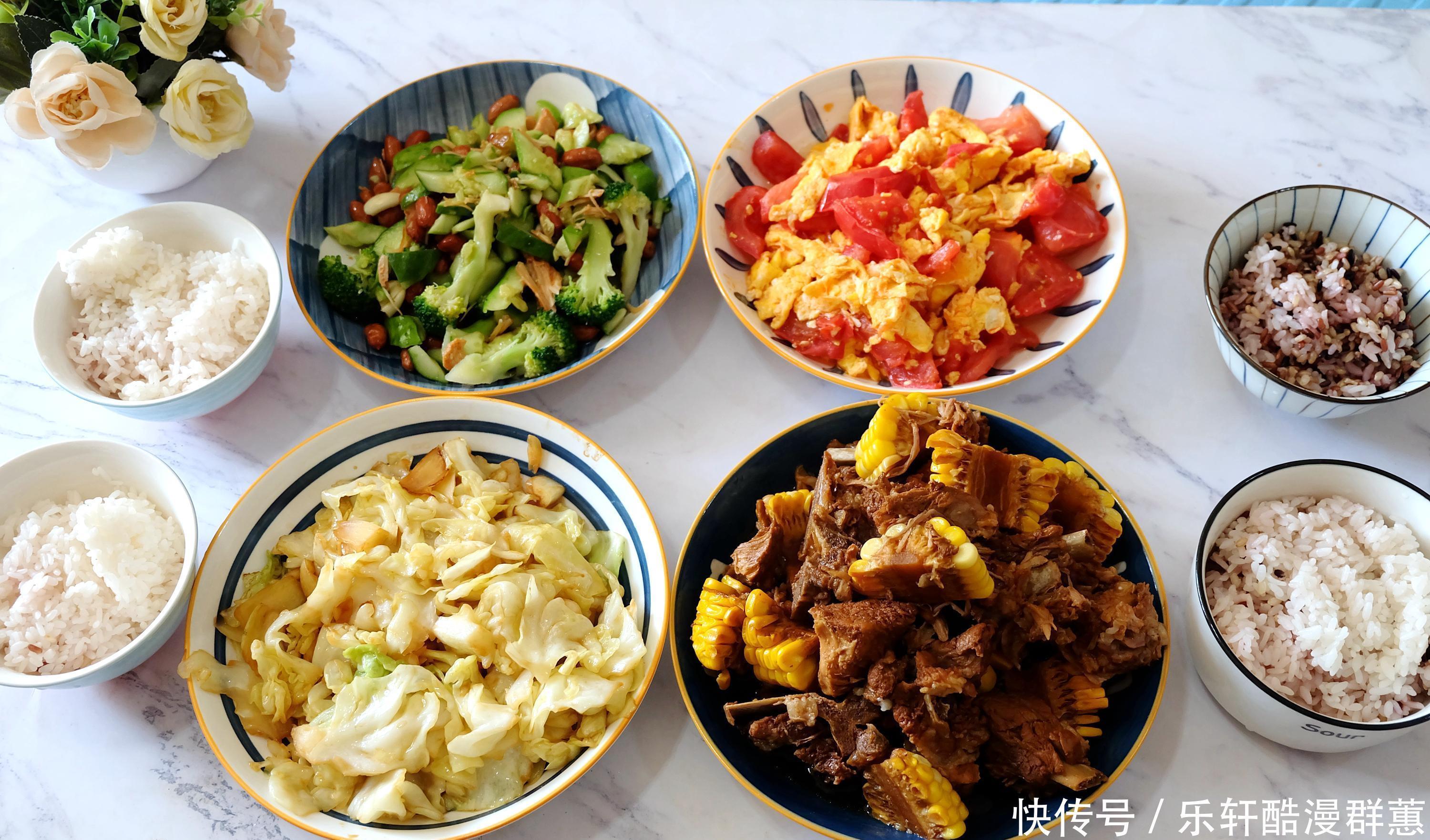 西兰花|晒晒我做的家常饭菜，有荤有素，有凉有热，花钱不多，家的味道