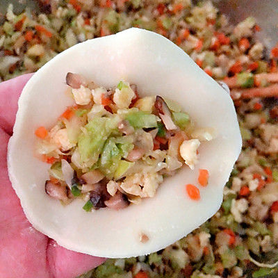 白菜香菇素馅水饺