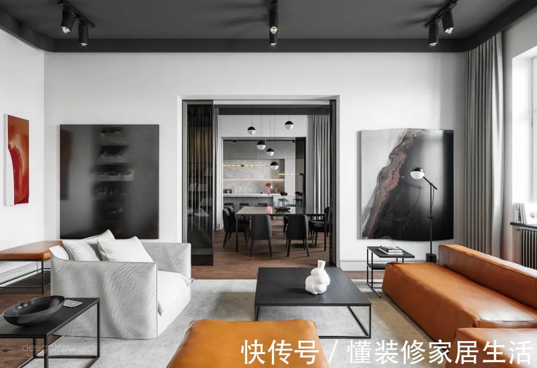 客厅|轻奢系客厅设计