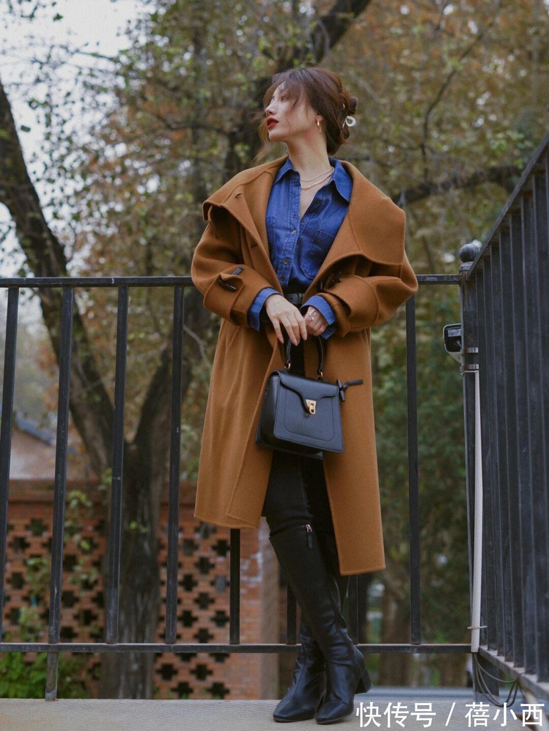 氛围感 懂得打扮胜过长得漂亮,来学出色的“大衣”搭配,轻松穿出高级感