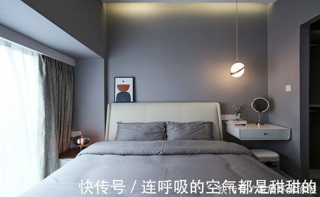 轻奢|102平现代轻奢风三居室,一家四口这样住就好