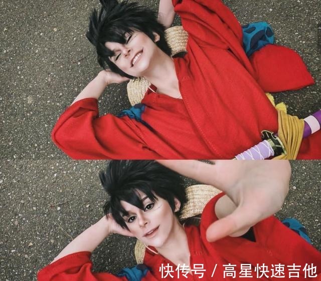 女版|海贼王女Coser反串性别扮三大主力，女版索隆比男版索隆更高冷