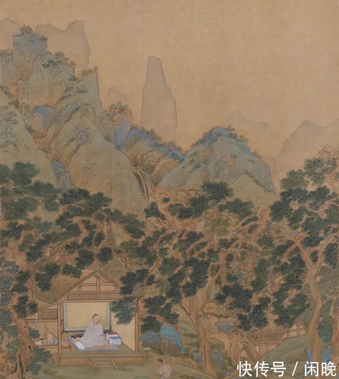 斫琴图#明代绘画中的古琴图像