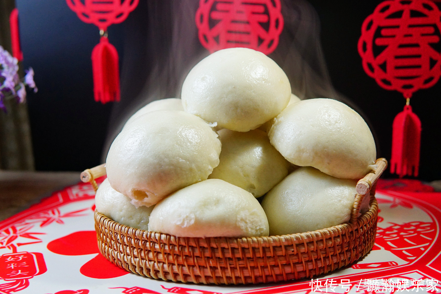 冬天,蒸馒头发不起面用土办法,1小时发满一盆,天再冷也管用