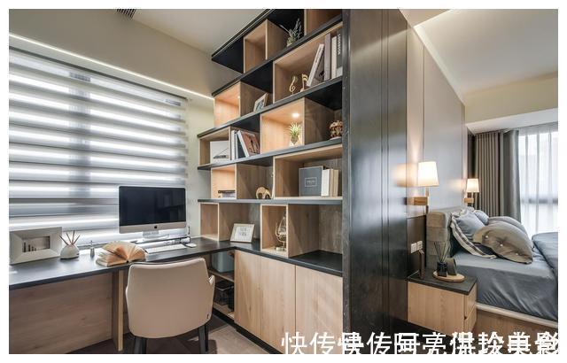 开阔感|116㎡三居室,巧用室内门,打造极具灵活开阔感的新家!