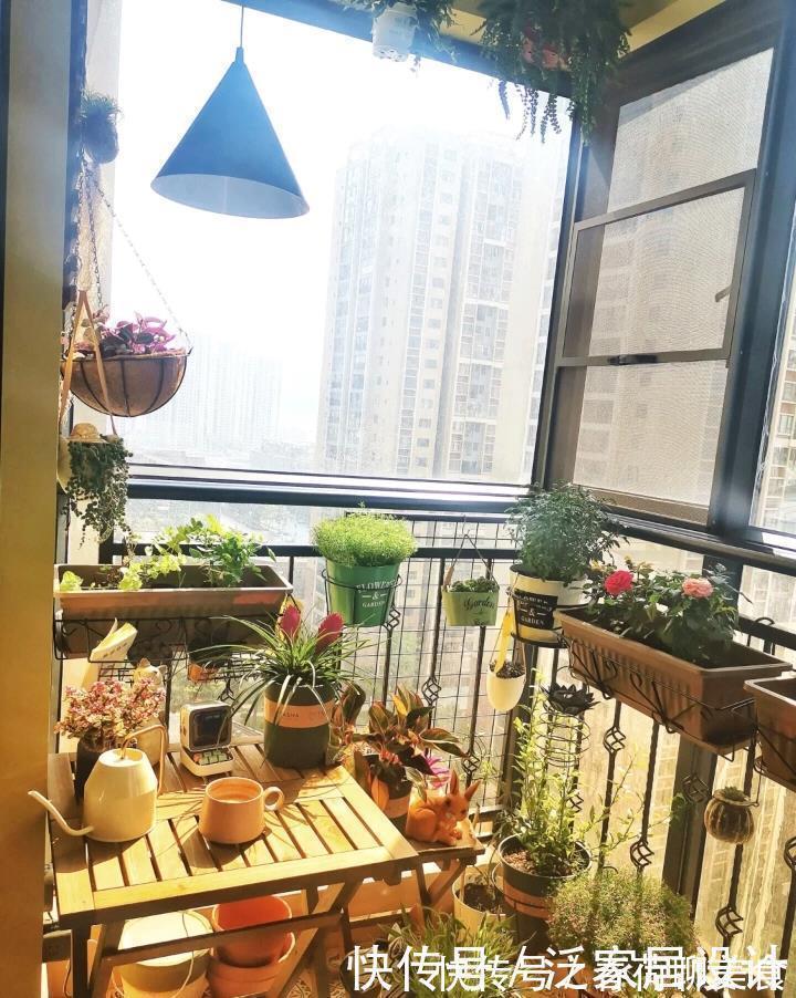 阳台上|这才是阳台该有的样子,别再把阳台只用于晾衣服,太浪费空间了!