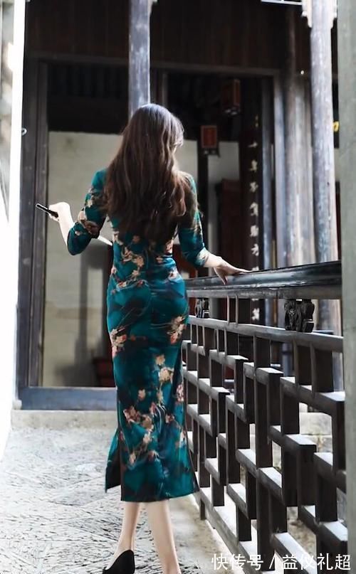 旗袍 背影看上去很美的旗袍,独一无二的熟女魅力