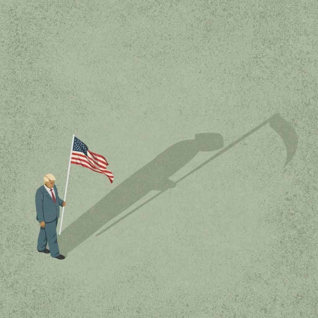  伤感|5幅小孩看不懂，成年人看了会伤感的残酷插画