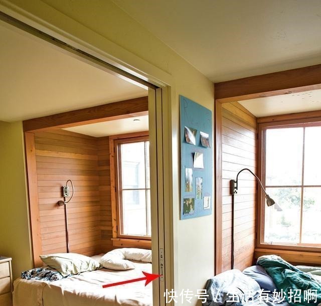 王伟忠|一儿一女只有一间儿童房怎么住简单！中间装个隐形门，互不打扰！