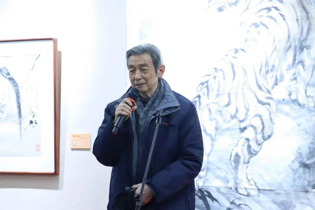 美术家协会#“虎虎生气——何业琦中国水墨画展”在陶氏艺术馆温暖开幕