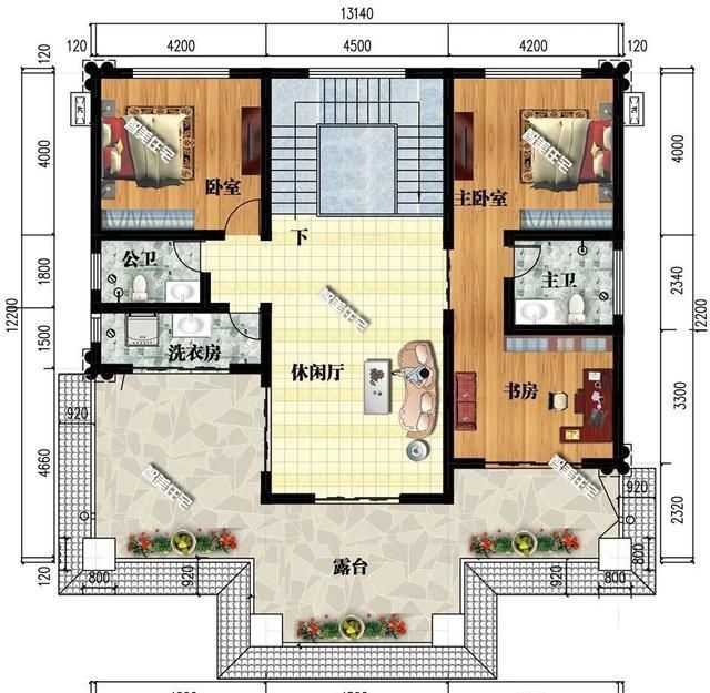地下室|两层半的欧式别墅真漂亮，有堂屋有地下室，建在老家可威风