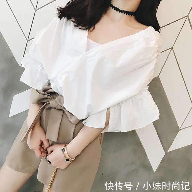 雪纺衫|少女们的清新春夏季,需要来一款又美又有特点的雪纺衫