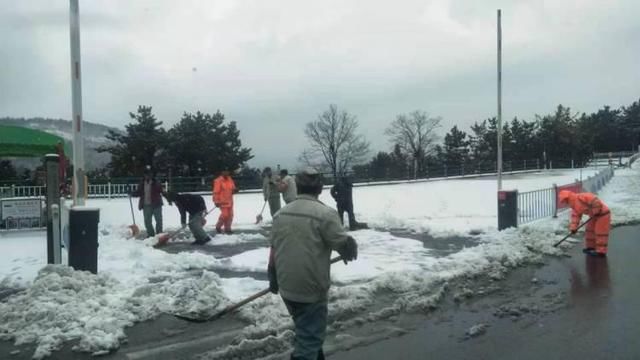 成都|紧急除雪，保障游览安全