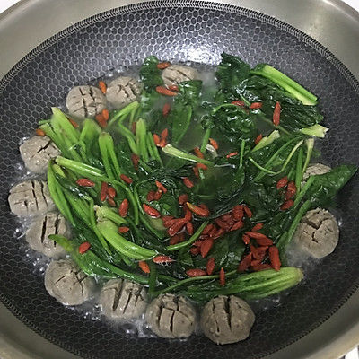 牛肉丸|菠菜牛肉丸汤