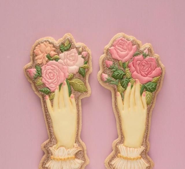 做出|一双巧手,做出童话般的翻糖饼干,看完你会舍不得吃网友称太美