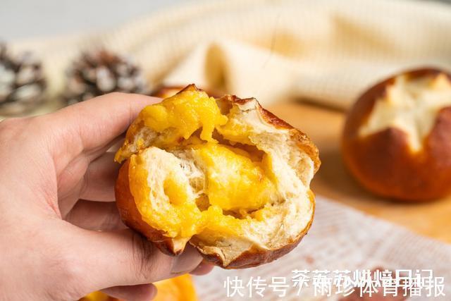 高筋面粉|芝士碱水面包的做法，几步就搞定，越吃越上瘾