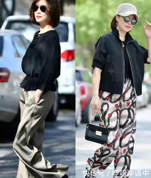 服饰 五六十岁的女性,建议多从选款、颜色和搭配上下功夫,穿得更时尚