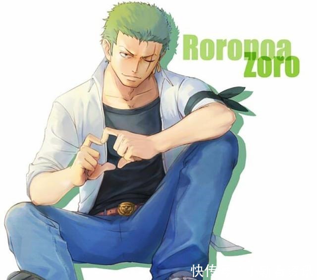 女粉丝|海贼王当主角们比小心心，路飞和罗姿势吻合，山治这回难得正经