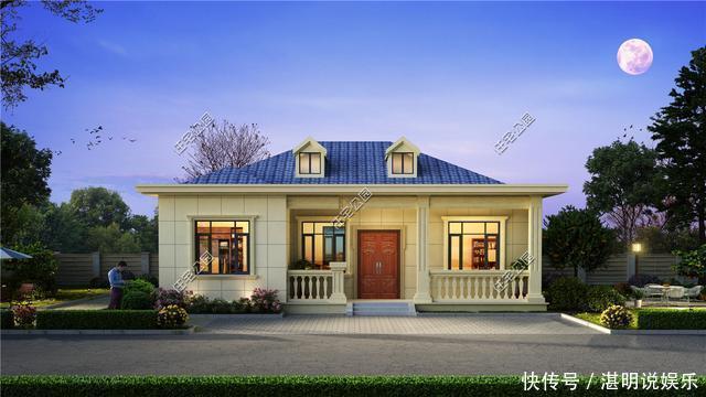 别墅|农村养老还是一层好,18万起建的平层别墅,心动不?