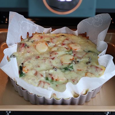 包菜|无粉培根披萨