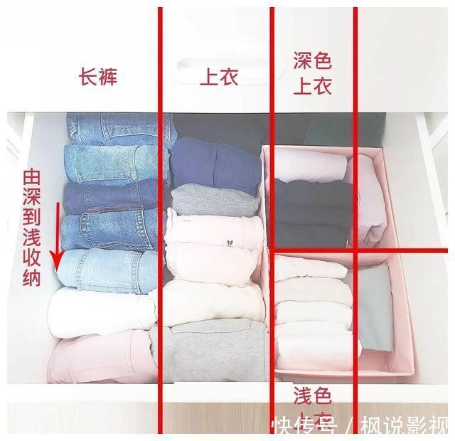 衣柜|懒人最爱的衣柜整理法，简单3步，太实用了！
