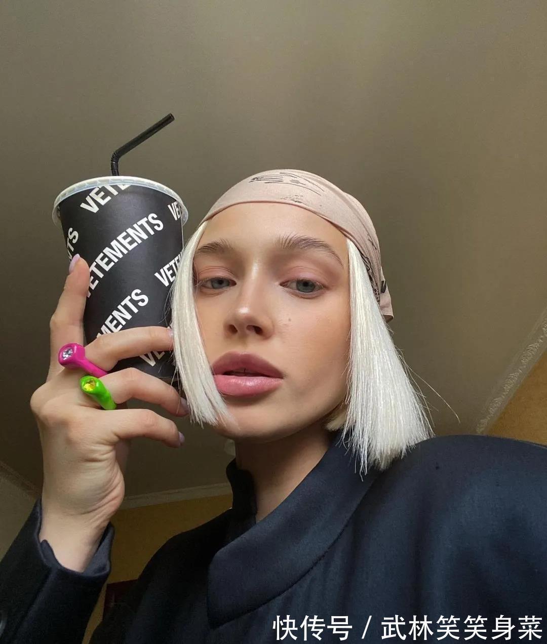 短发|齐眉短发超好看姐姐