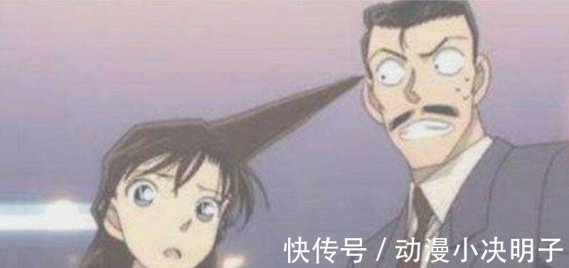 毛利小五郎|名侦探柯南:小兰要是去掉角长啥样?唯一一集去掉角,美到认不出