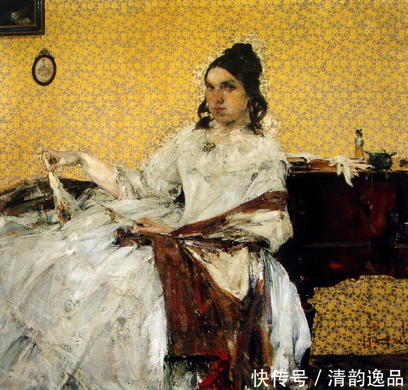 列宾的学生,美国杰出画家尼古拉·费欣,油画作品选集