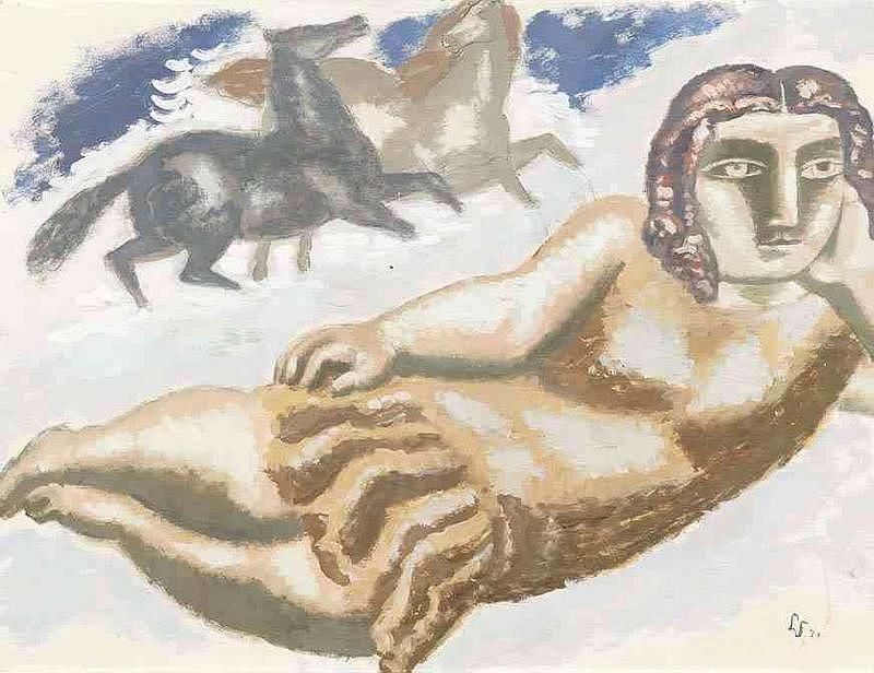 女人头像|荷兰现代主义的著名艺术家莱奥·格斯特尔——人物艺术作品