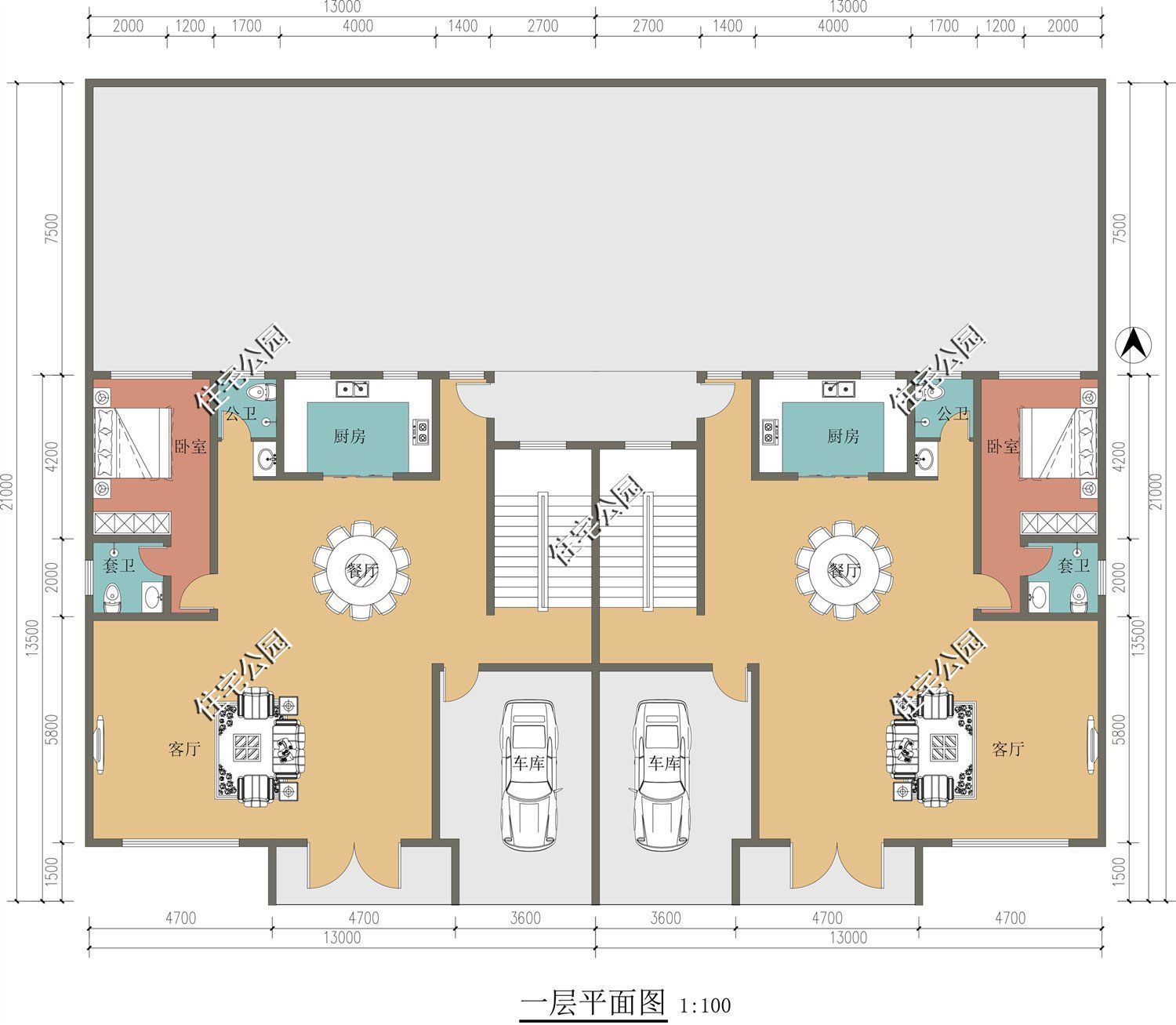 建筑|兄弟俩回乡建房，是建单户型好还是双拼房好？