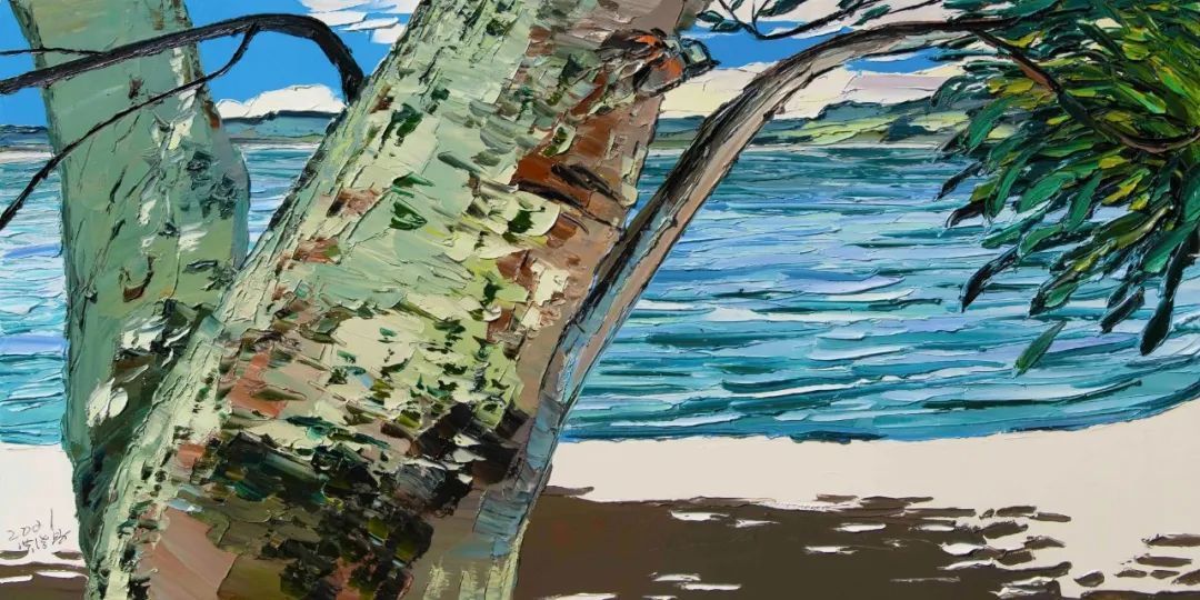 意象$全国艺术名家邀请展——洪浩昌油画作品赏析