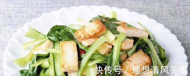 小白菜|中秋笔记小白菜儿和豆腐！