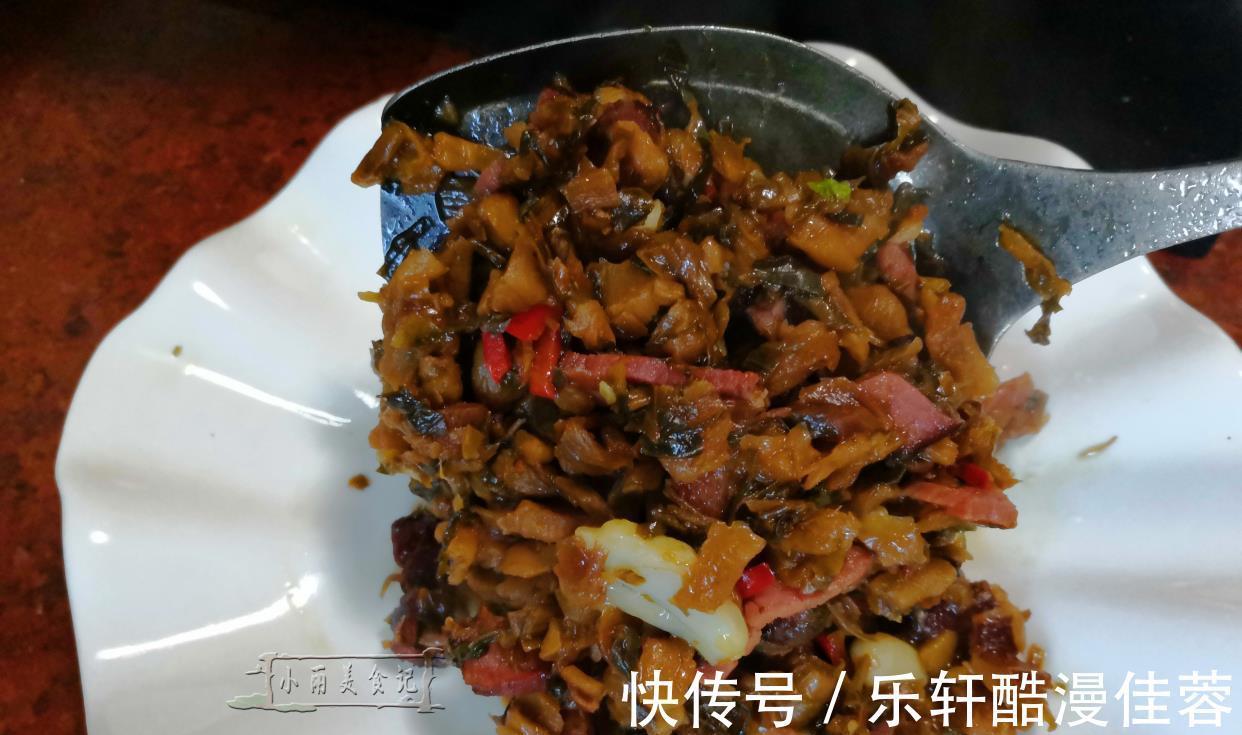 外婆菜|它俩是湖南特色美食，两种食材一起炒，那味道绝了，真的好下饭！