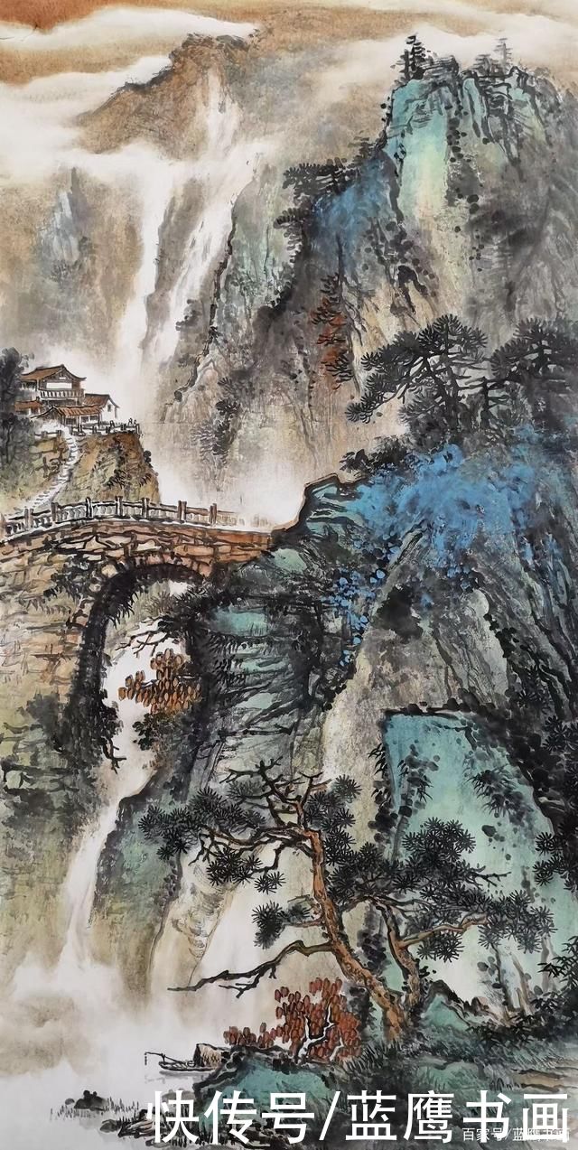 高飞|高飞作品:青山碧水云飞天