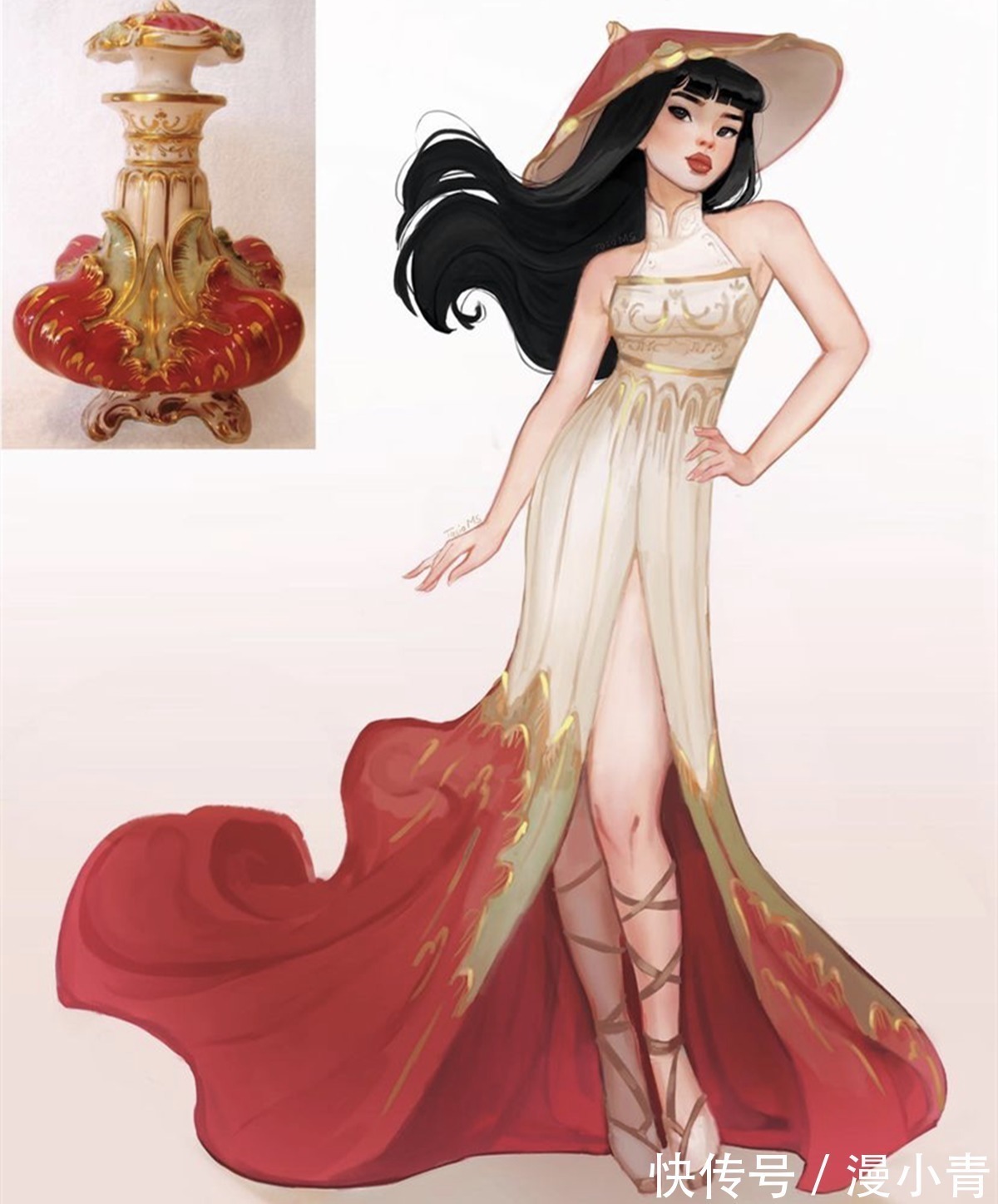 日漫|装饰品也能二次元,就凭这些化身为女孩儿的作品,画师应该是单身