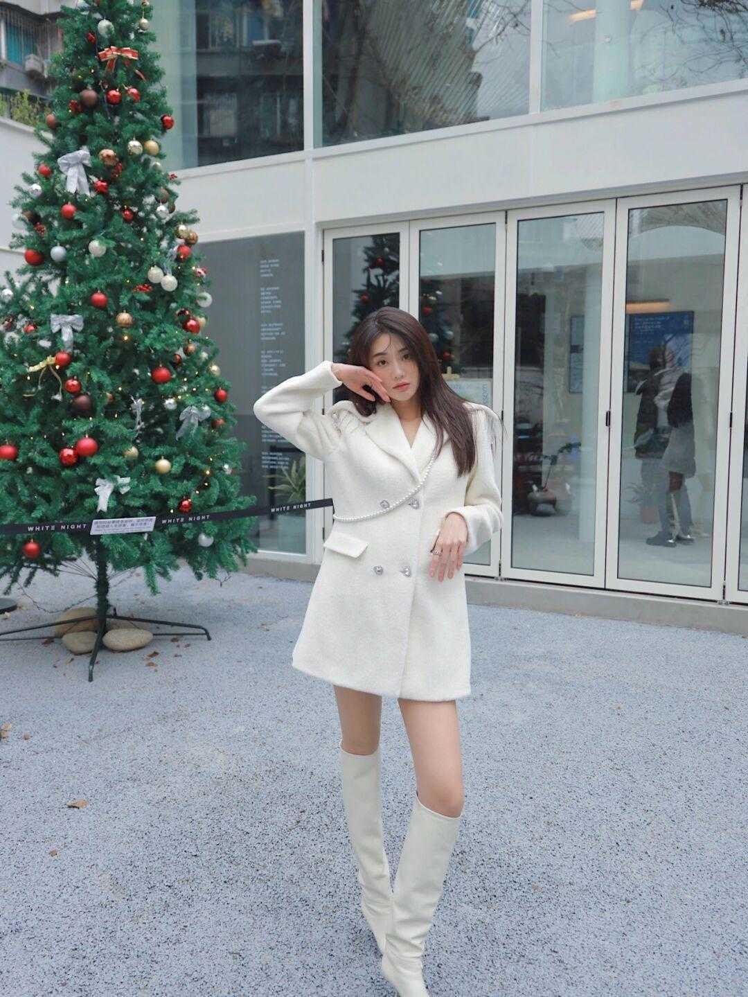 单品|高筒靴除了黑色外,你还可以选这几种颜色,上脚显瘦还有女王范