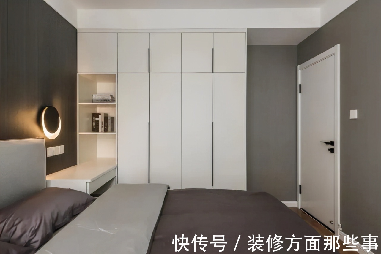 灰色|68平现代风二居室,小户型用灰色有挺明亮