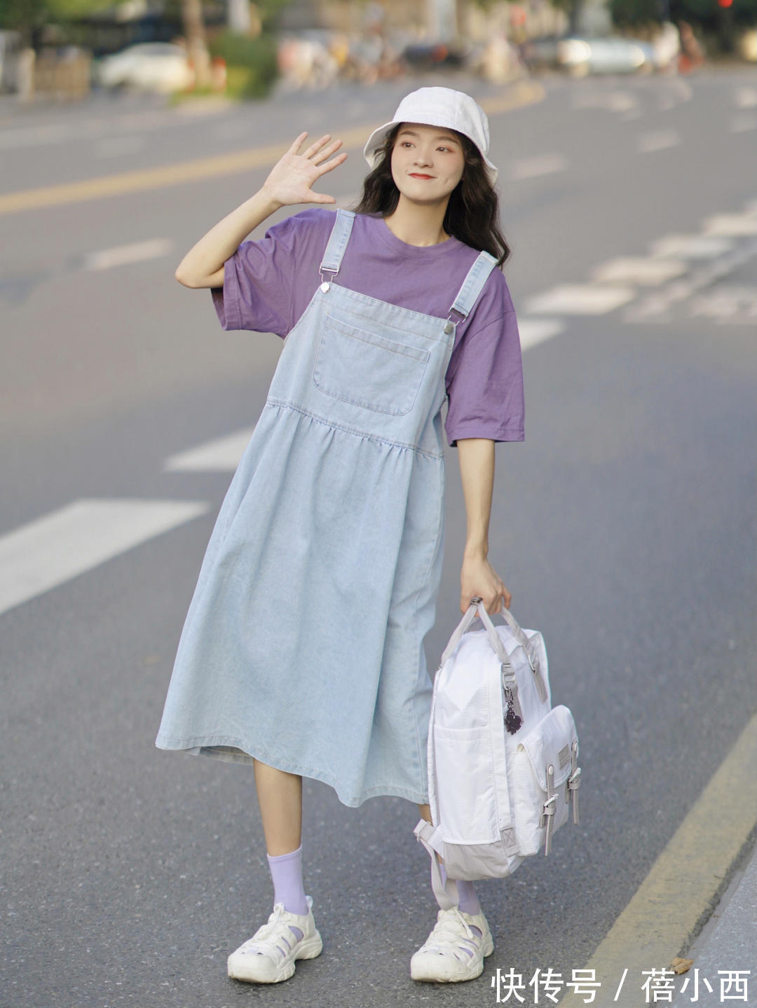 半身裙|微胖女孩怎么穿?随性休闲风是首选!来看博主的13套微胖时尚穿搭