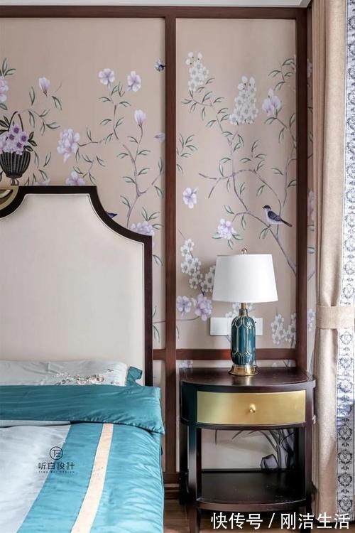 中式|为了孝敬父母,他买下140㎡新家,全屋中式风,入户后太美了!