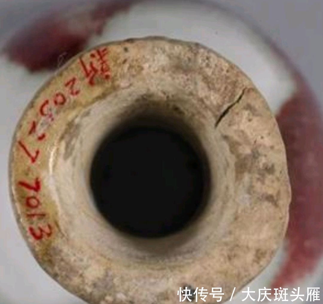 高足碗@元霁蓝釉青花高足碗