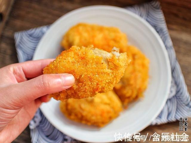 小妙招|炸鸡翅小妙招，看懂油温，炸出来的鸡翅外表金黄，肉质鲜嫩