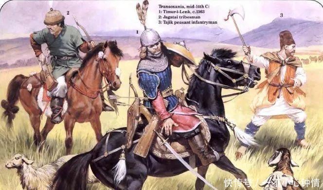 对比|帖木儿与明成祖的军队的强弱对比 可以从人员结构入手!