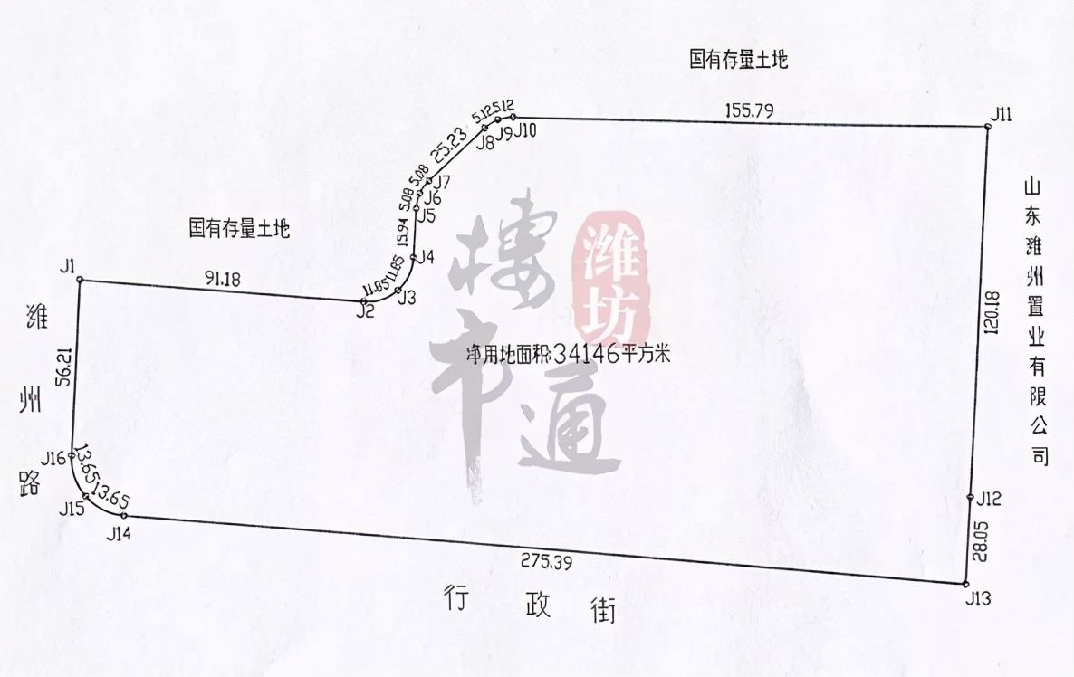 t33|重磅!800万元/亩起拍!潍坊又一黄金地块开卖