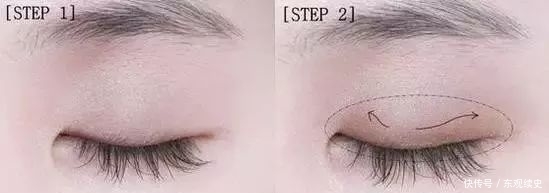 双眼皮vs单眼皮眼妆,学会两种眼影画法,一不小心你就走“红”了