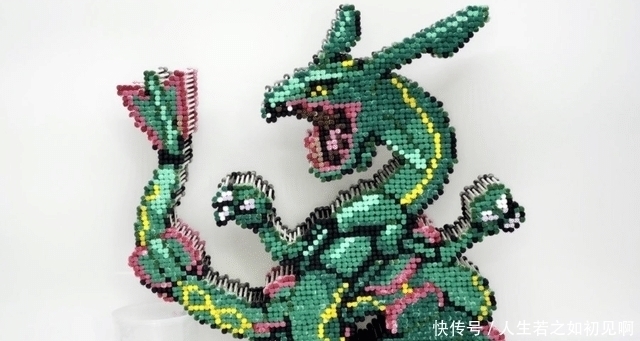 棉棒|用小棉棒还原宝可梦,神韵、肉感全都有,除了不会动简直一模一样