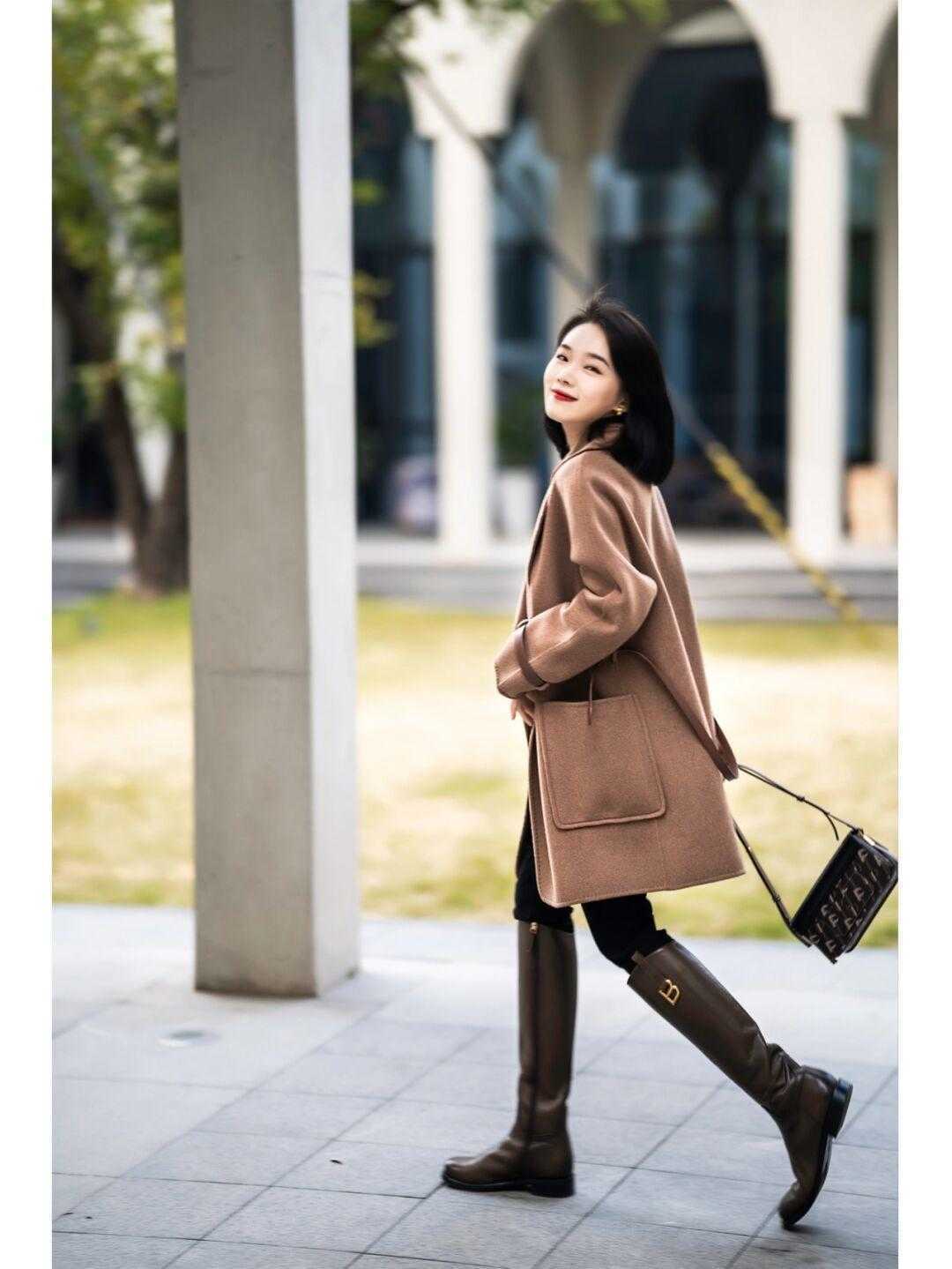 单品|高筒靴除了黑色外,你还可以选这几种颜色,上脚显瘦还有女王范